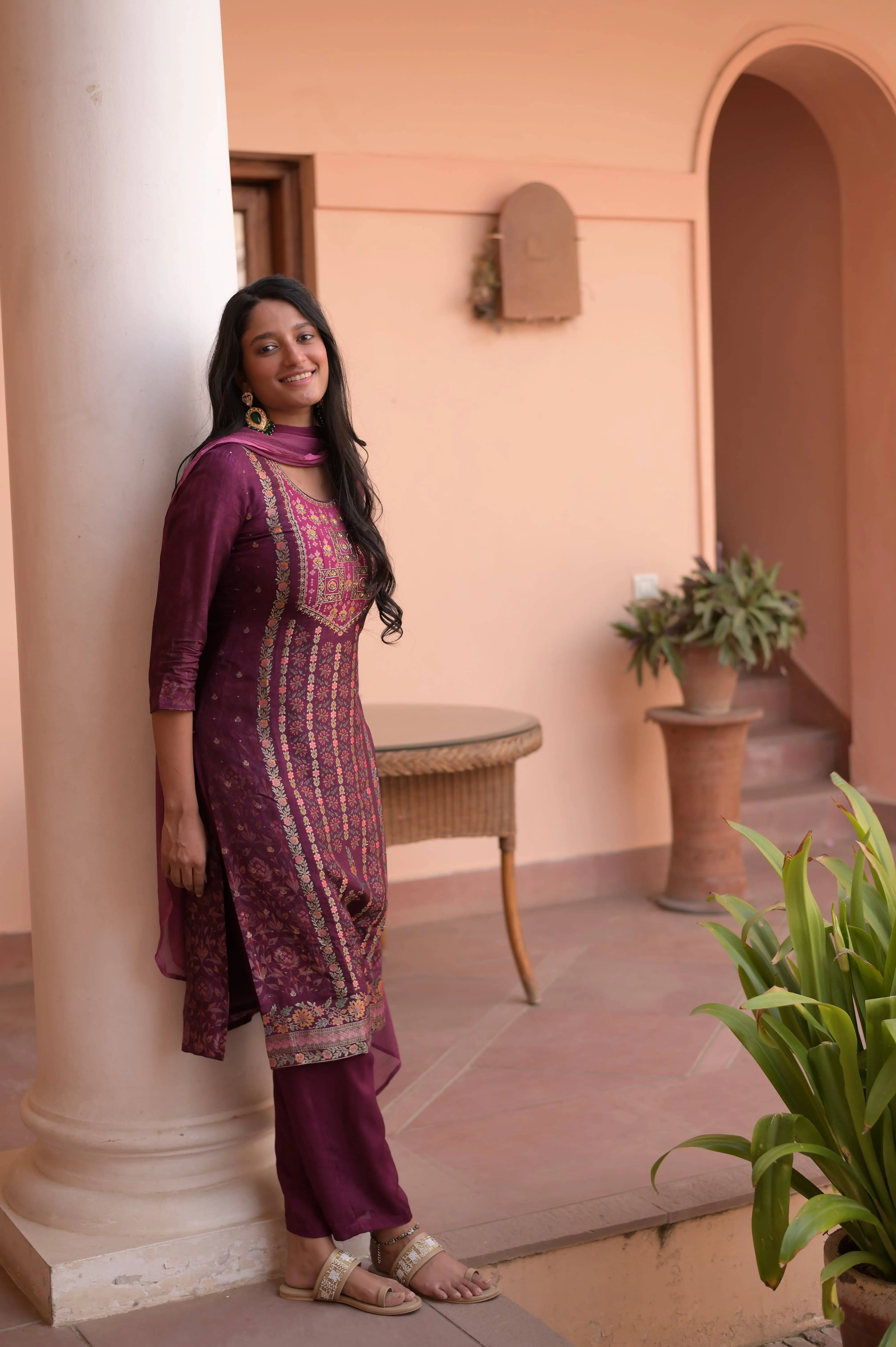 Designer Ethnic Kurta Set 2 by Parnika India