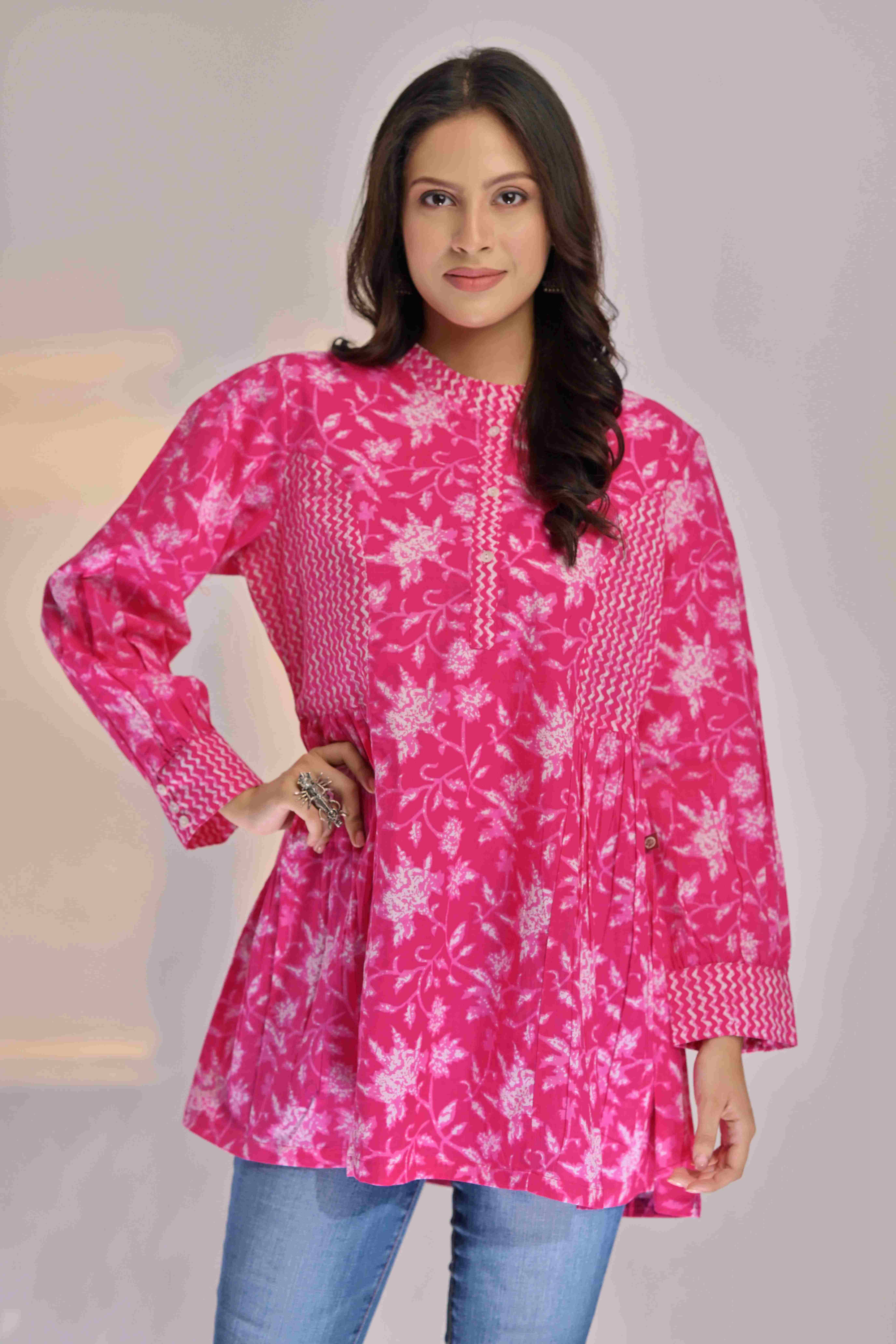 Trendy Short Ethnic Kurti 3 by Parnika India