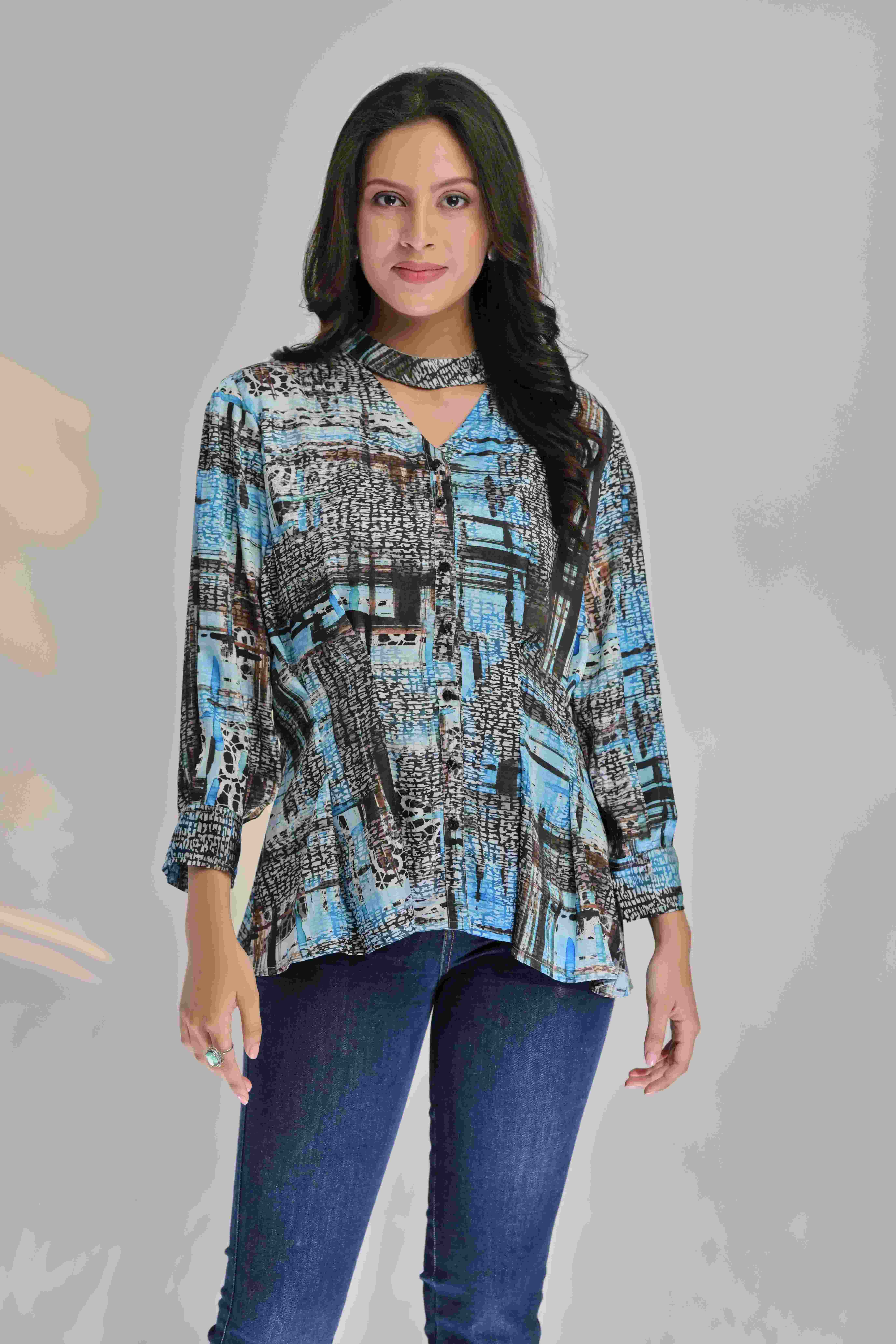 Designer Ethnic Top 2 by Parnika India